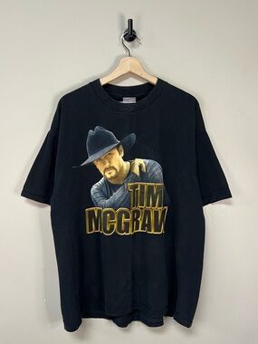Vintage Y2K Tim McGraw Tour Shirt